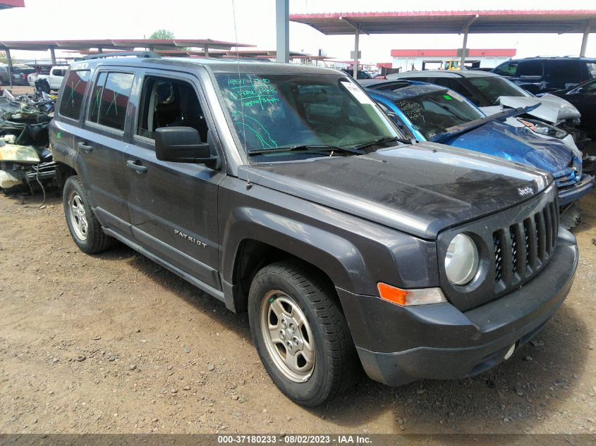 2015 JEEP PATRIOT SPORT - 1C4NJPBA8FD281435