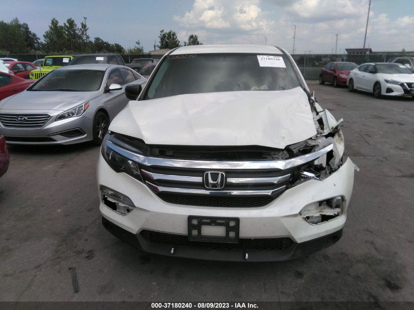 2018 HONDA PILOT LX - 5FNYF5H17JB026514