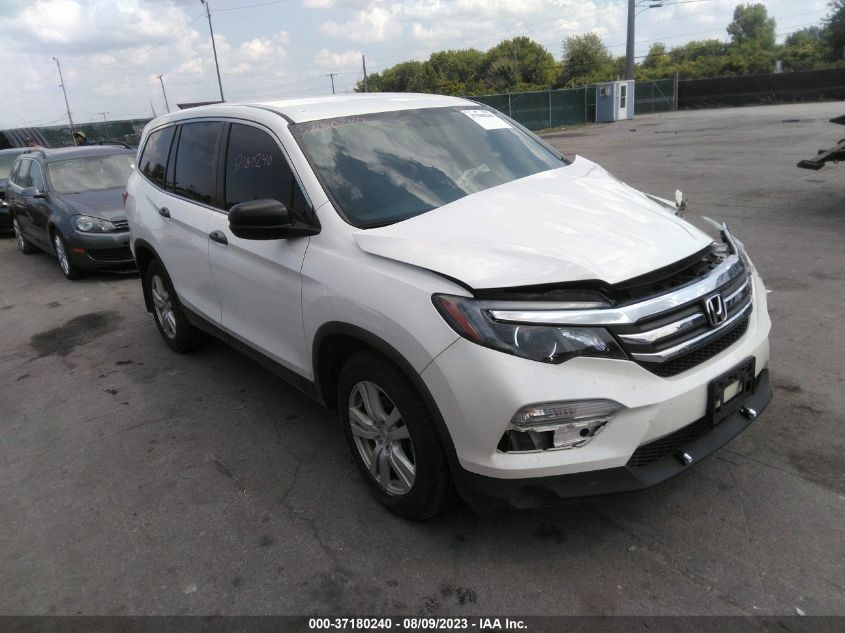 2018 HONDA PILOT LX - 5FNYF5H17JB026514