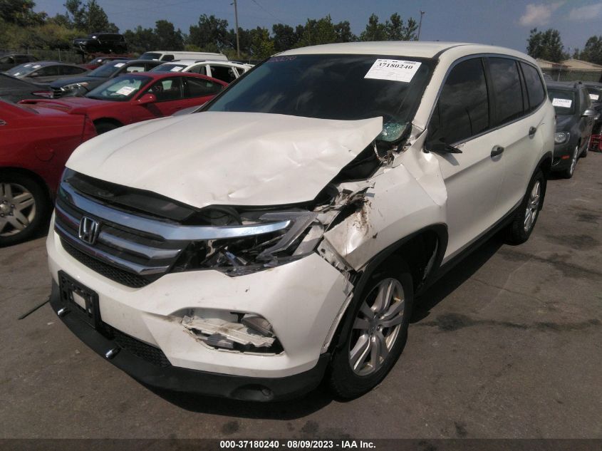 2018 HONDA PILOT LX - 5FNYF5H17JB026514