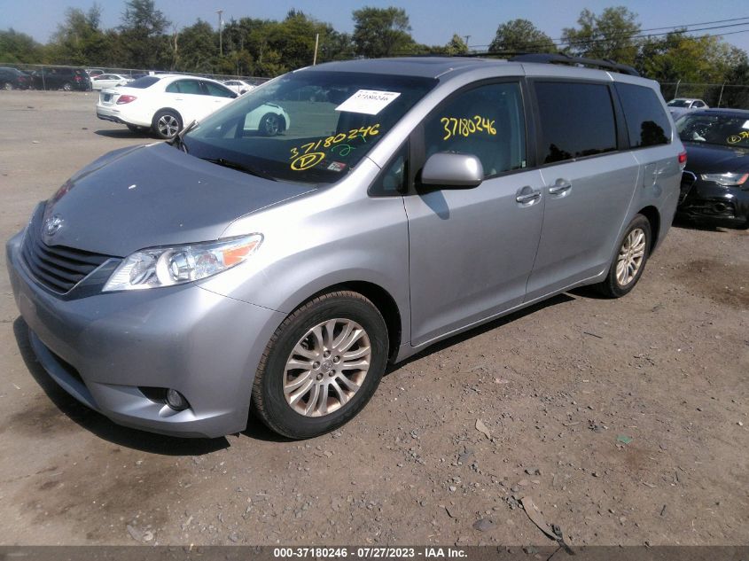 2014 TOYOTA SIENNA XLE/XLE AAS/LTD - 5TDYK3DC0ES426648