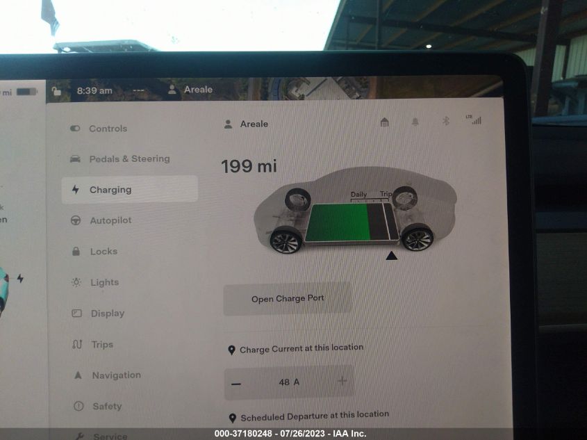 VIN 5YJ3E1EB5KF497825 2019 TESLA MODEL 3 LONG RANGE/PERFORMANCE