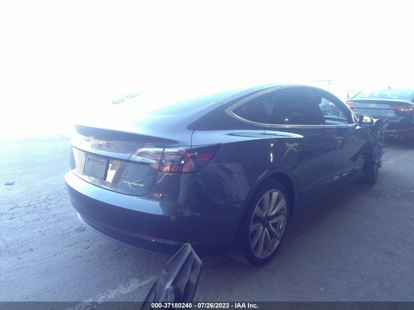 VIN 5YJ3E1EB5KF497825 2019 TESLA MODEL 3 LONG RANGE/PERFORMANCE