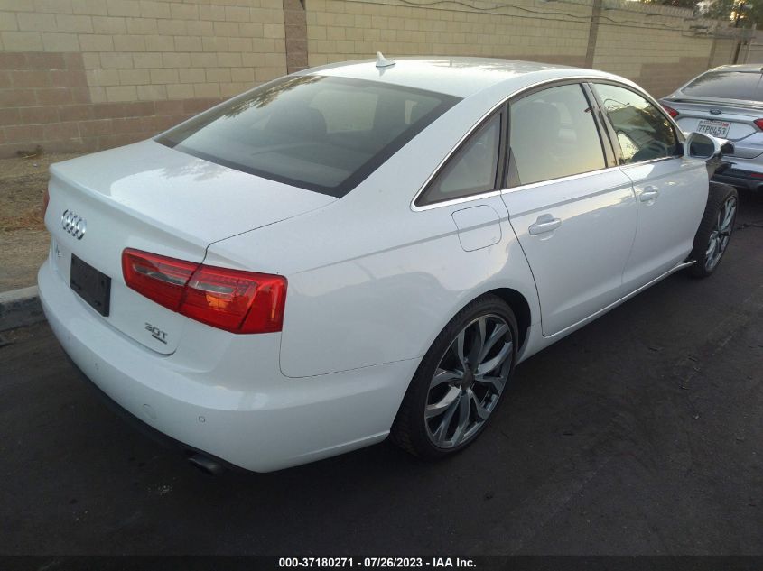 2013 AUDI A6 3.0T PREMIUM PLUS - WAUGGAFC3DN125839