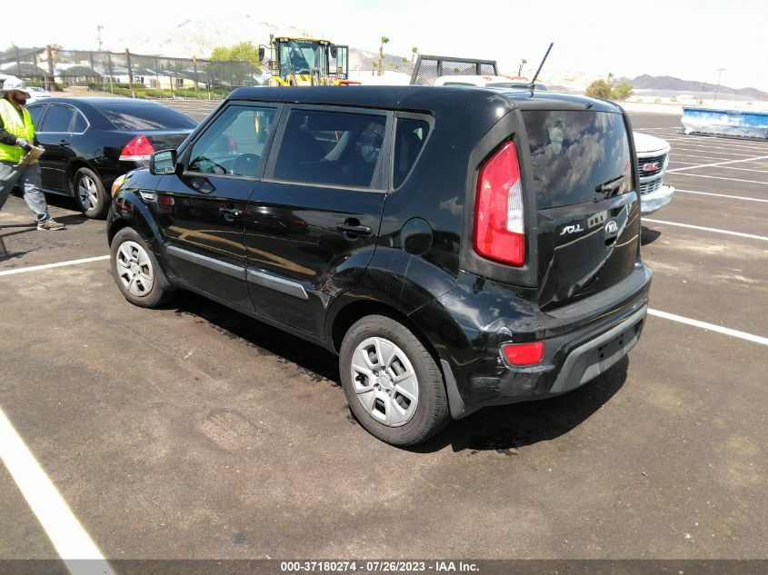 2013 KIA SOUL BASE - KNDJT2A55D7749360
