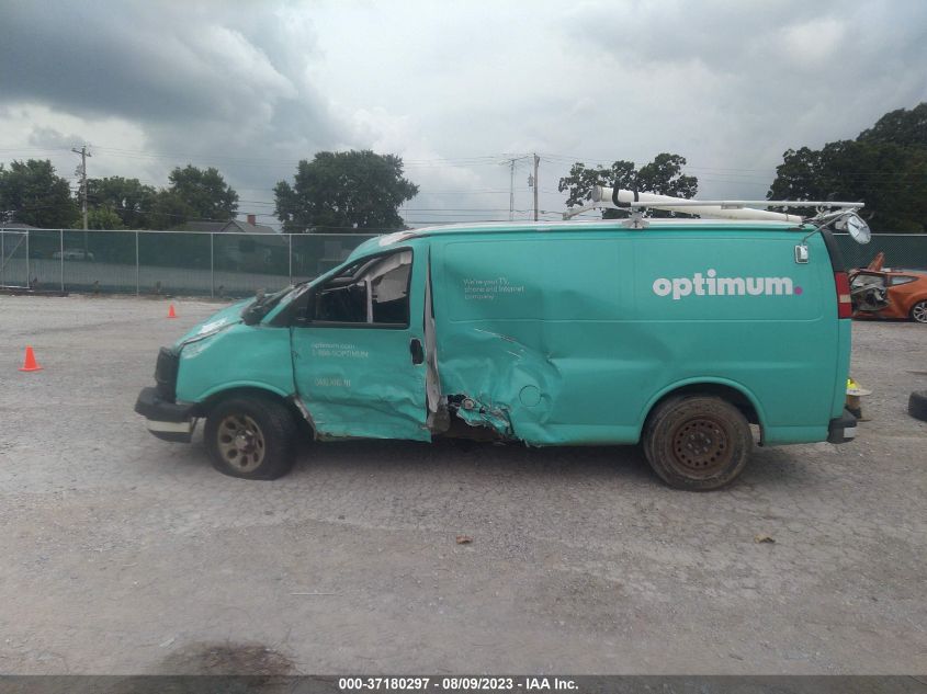 2013 CHEVROLET EXPRESS CARGO VAN - 1GCSGAFX5D1134419