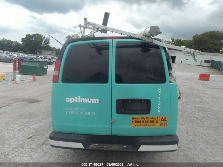 2013 CHEVROLET EXPRESS CARGO VAN - 1GCSGAFX5D1134419