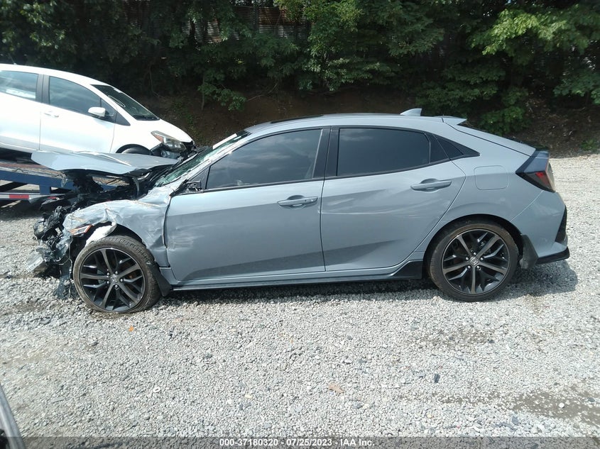 VIN SHHFK7H9XMU216007 2021 HONDA CIVIC HATCHBACK SPORT TOURING