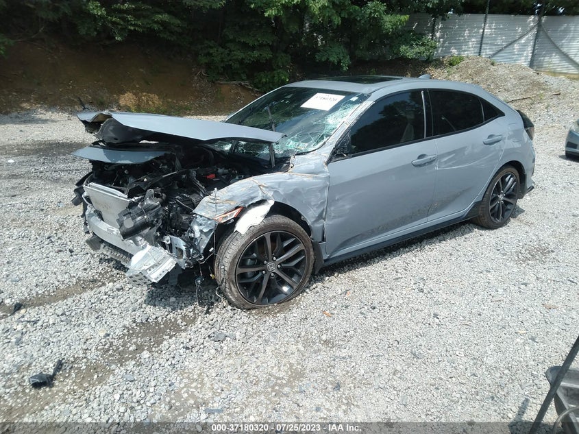 VIN SHHFK7H9XMU216007 2021 HONDA CIVIC HATCHBACK SPORT TOURING