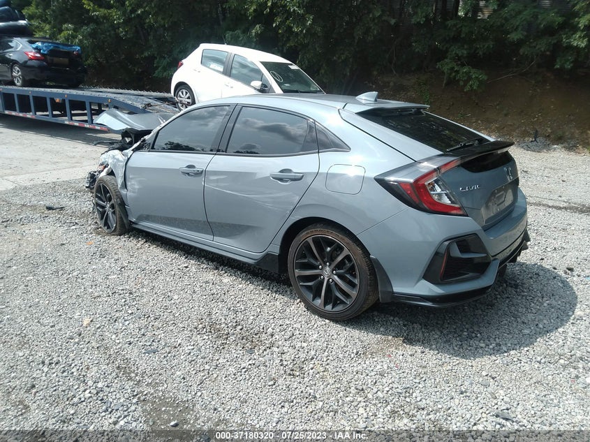 VIN SHHFK7H9XMU216007 2021 HONDA CIVIC HATCHBACK SPORT TOURING