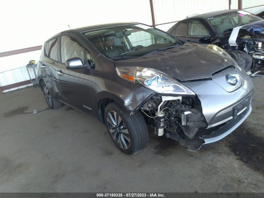 2014 NISSAN LEAF SL - 1N4AZ0CP0EC331255