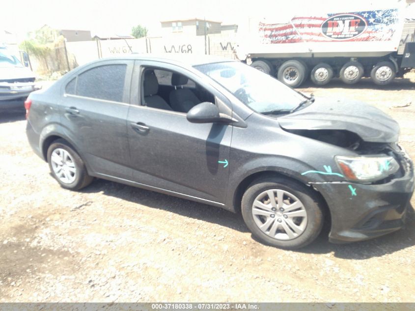 2017 CHEVROLET SONIC LS - 1G1JB5SH2H4110544