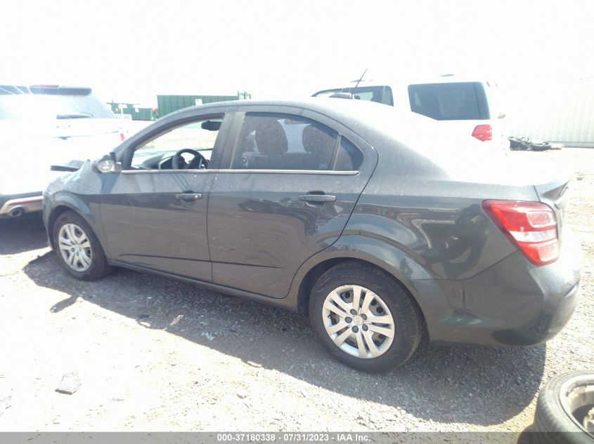 2017 CHEVROLET SONIC LS - 1G1JB5SH2H4110544