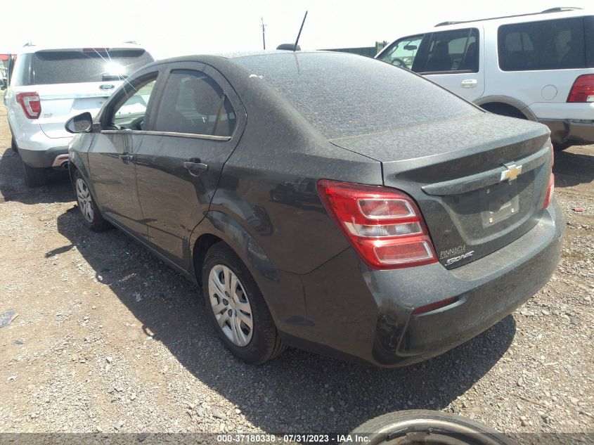 2017 CHEVROLET SONIC LS - 1G1JB5SH2H4110544