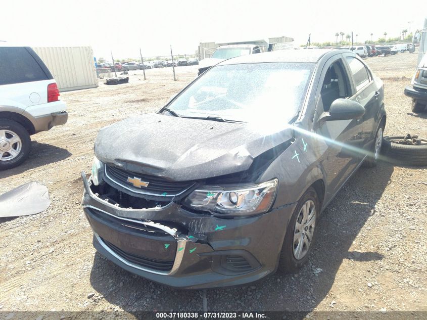 2017 CHEVROLET SONIC LS - 1G1JB5SH2H4110544