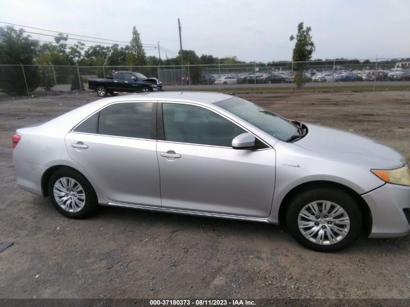 2013 TOYOTA CAMRY HYBRID LE/XLE - 4T1BD1FK3DU074311