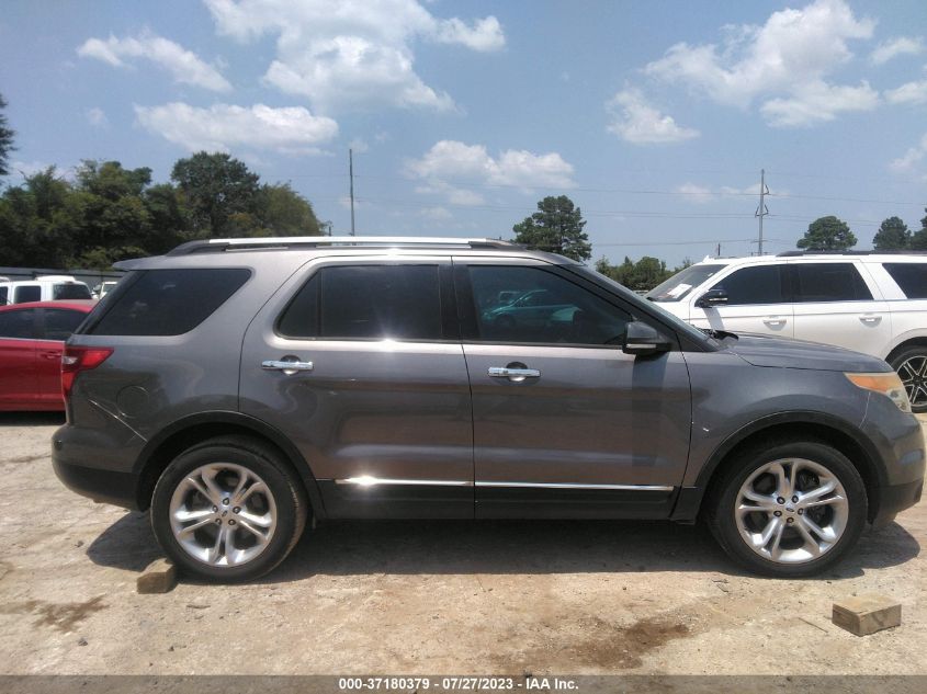 2013 FORD EXPLORER LIMITED - 1FM5K7F86DGC25487