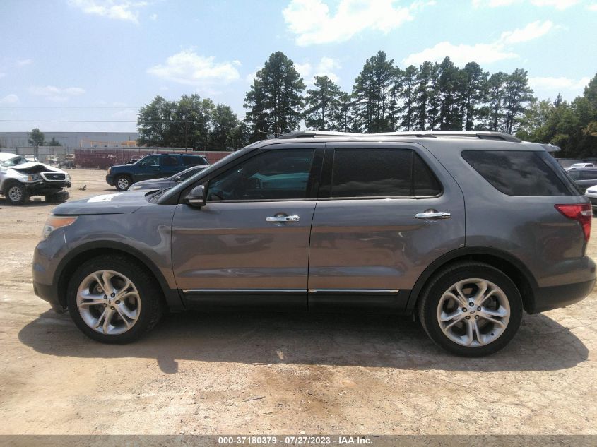 2013 FORD EXPLORER LIMITED - 1FM5K7F86DGC25487