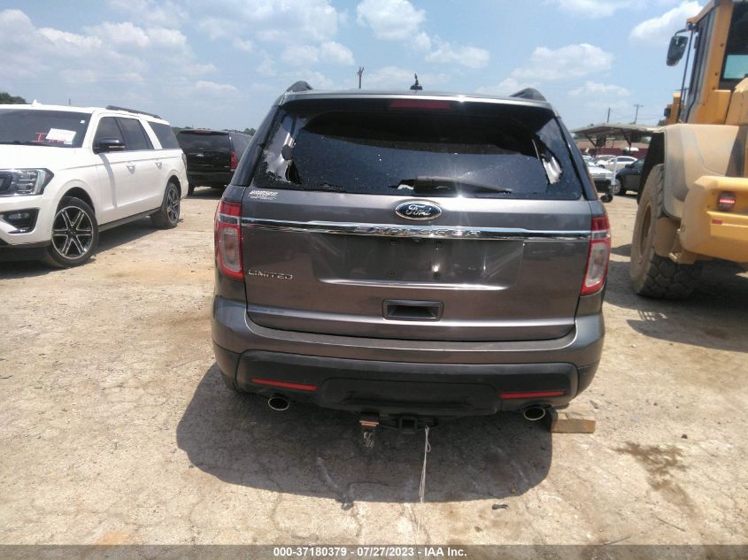 2013 FORD EXPLORER LIMITED - 1FM5K7F86DGC25487