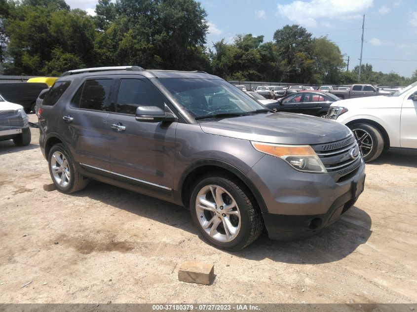 2013 FORD EXPLORER LIMITED - 1FM5K7F86DGC25487