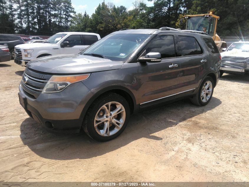 2013 FORD EXPLORER LIMITED - 1FM5K7F86DGC25487