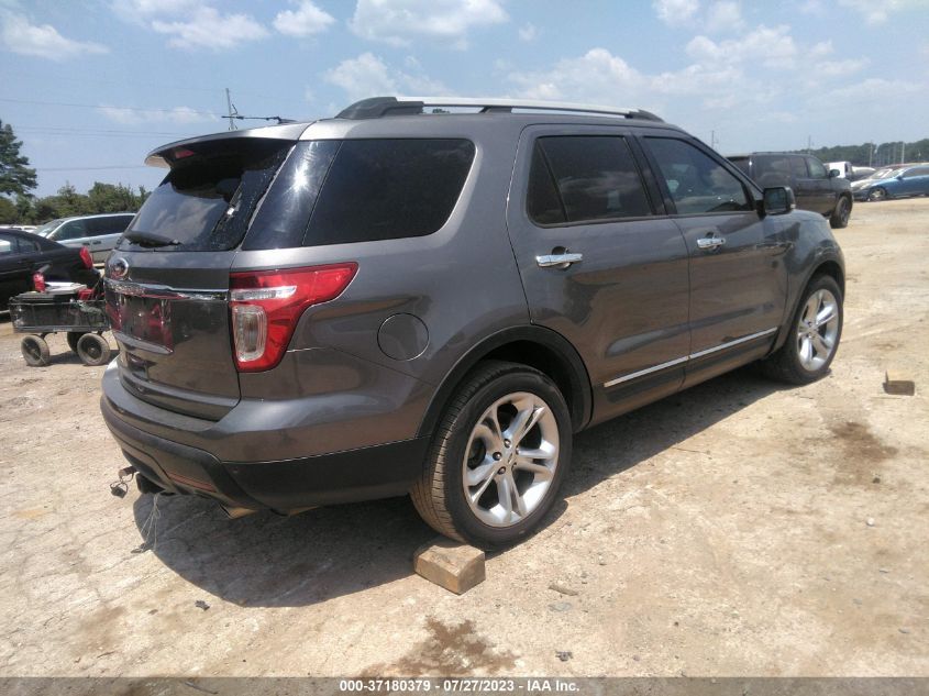 2013 FORD EXPLORER LIMITED - 1FM5K7F86DGC25487