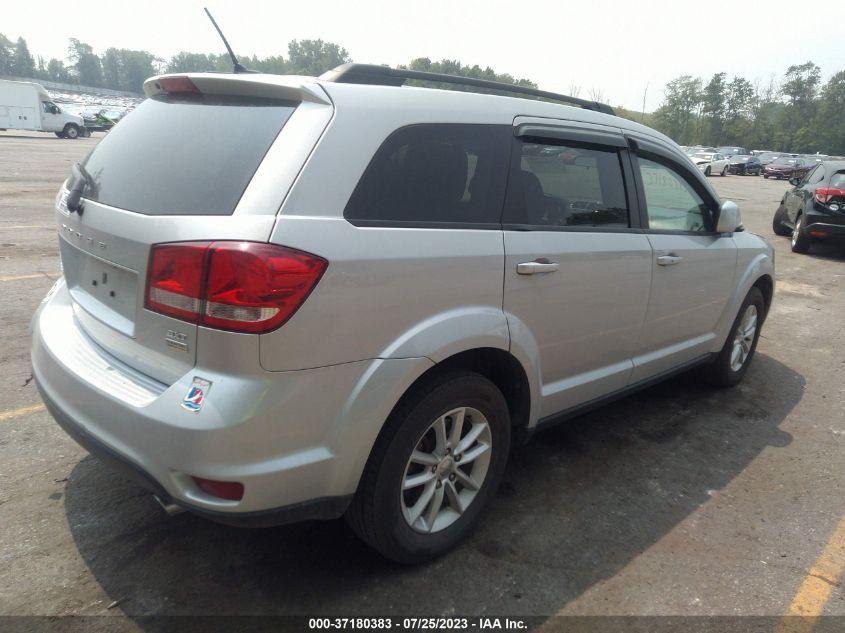 2014 DODGE JOURNEY SXT - 3C4PDCBG3ET178168