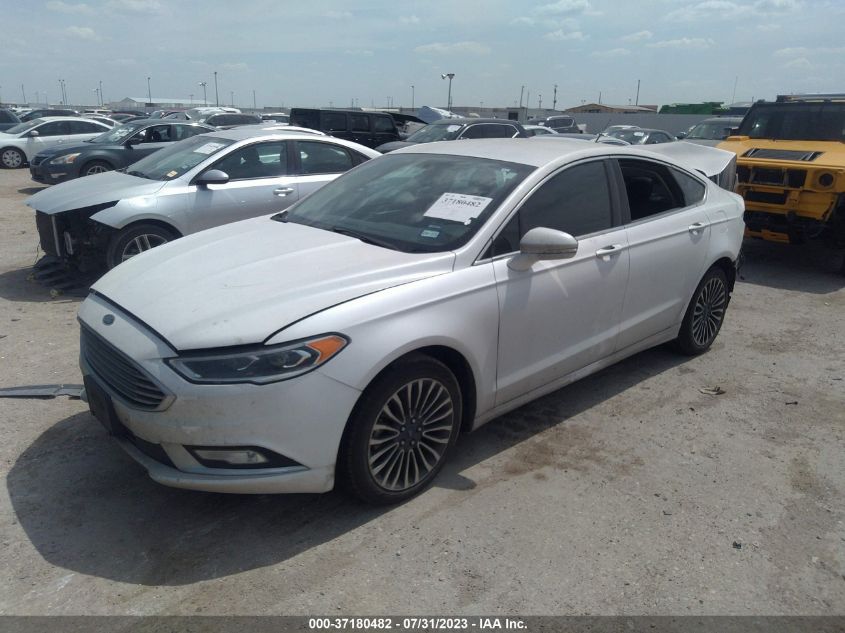 2017 FORD FUSION SE - 3FA6P0H96HR407072