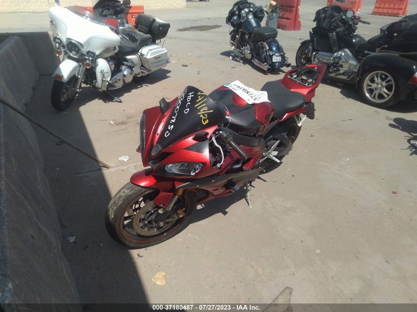 2008 YAMAHA YZFR6 S JYARJ06E48A037450