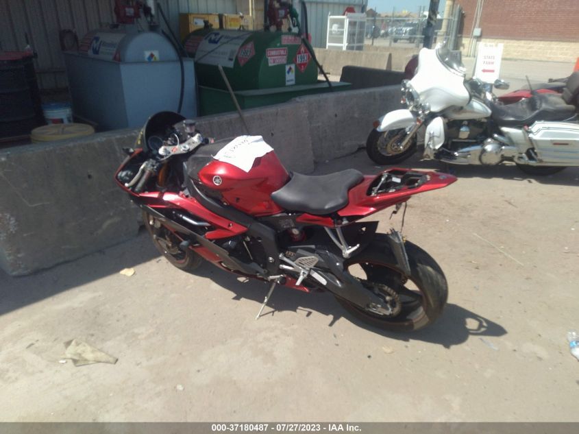 2008 YAMAHA YZFR6 S JYARJ06E48A037450