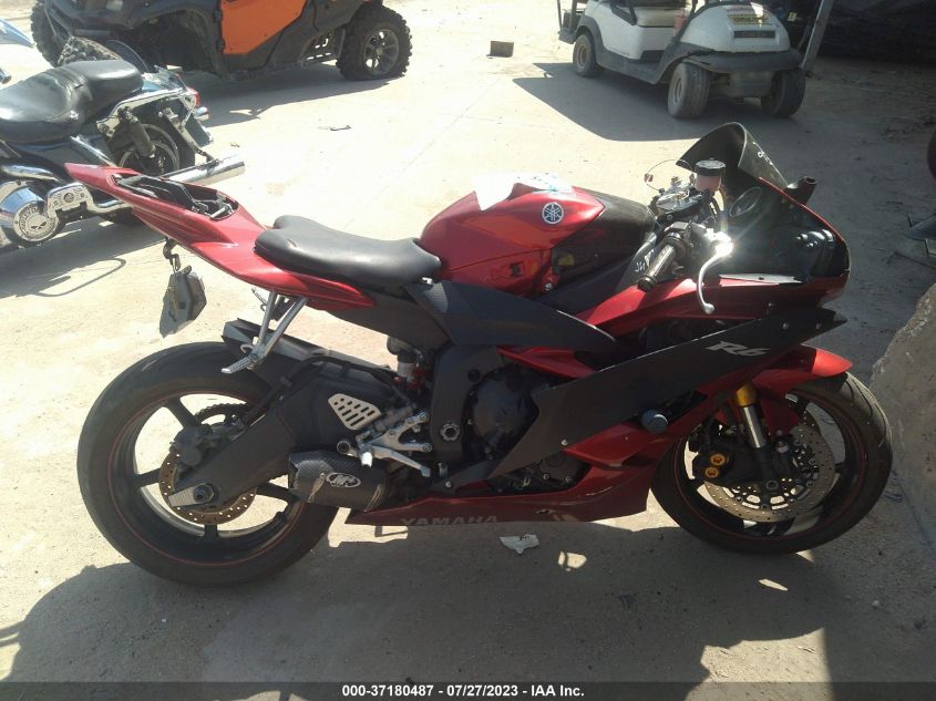 2008 YAMAHA YZFR6 S JYARJ06E48A037450