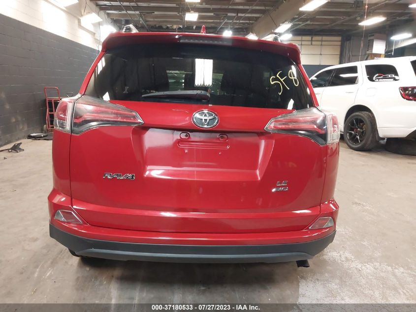 2016 TOYOTA RAV4 LE - JTMBFREVXGJ071209