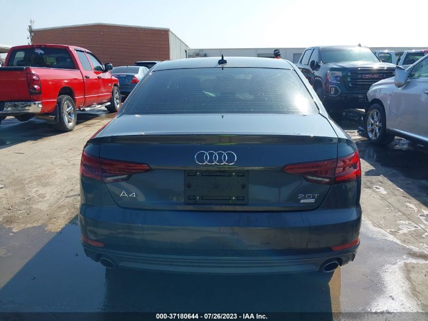 2018 AUDI A4 PREMIUM/TECH PREMIUM - WAUKMAF41JA155453