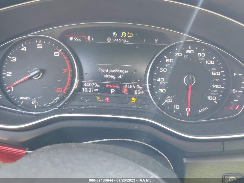 2018 AUDI A4 PREMIUM/TECH PREMIUM - WAUKMAF41JA155453