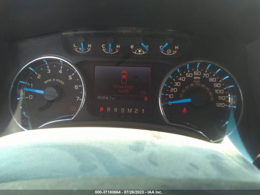 2013 FORD F-150 XL/XLT/FX4/LARIAT - 1FTFW1EF4DKG07797