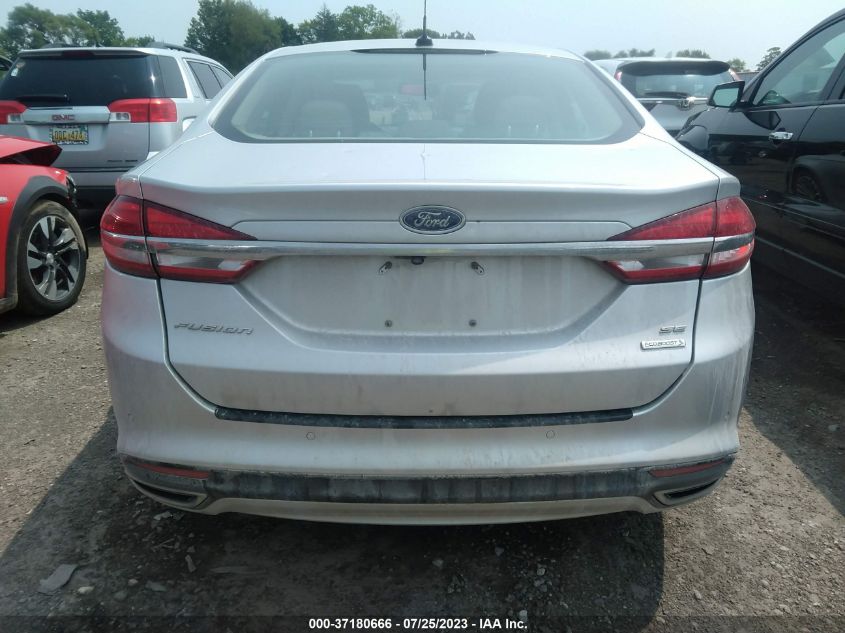 2017 FORD FUSION SE - 3FA6P0H97HR266853