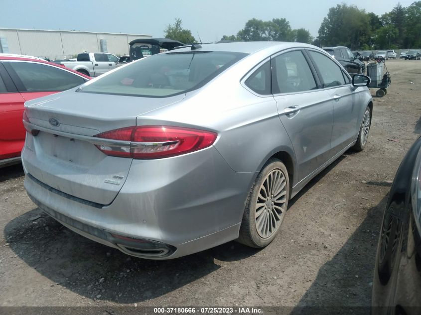 2017 FORD FUSION SE - 3FA6P0H97HR266853