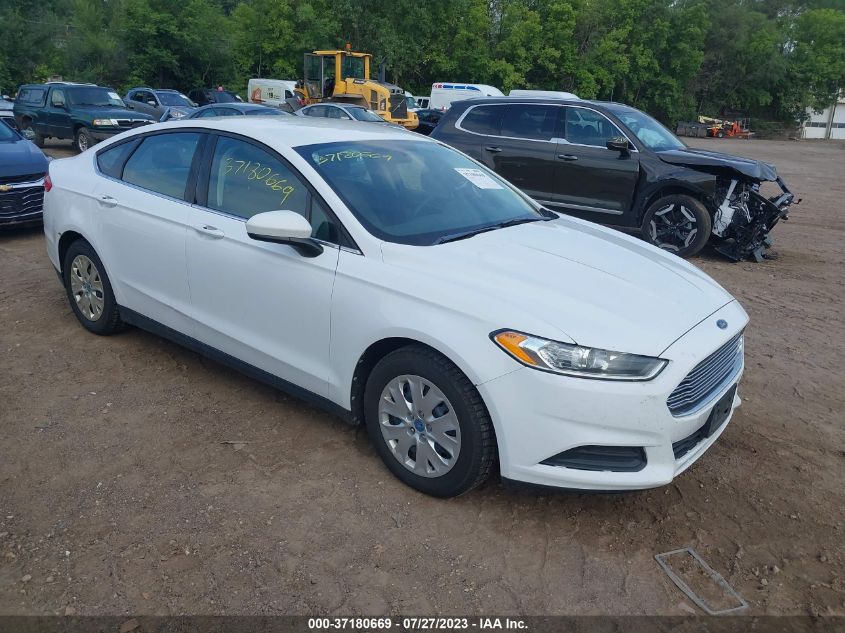 2013 FORD FUSION S - 3FA6P0G7XDR222307