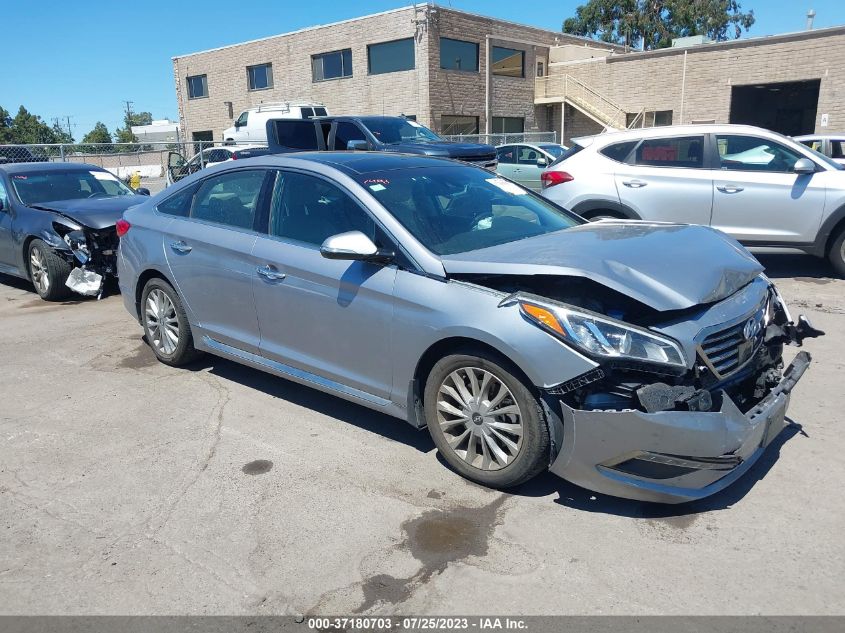 2015 HYUNDAI SONATA 2.4L LIMITED - 5NPE34AF6FH157194