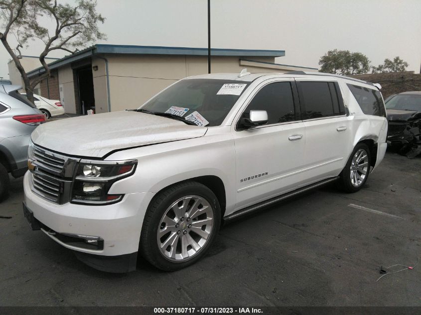 2016 CHEVROLET SUBURBAN LTZ - 1GNSCJKC1GR319577