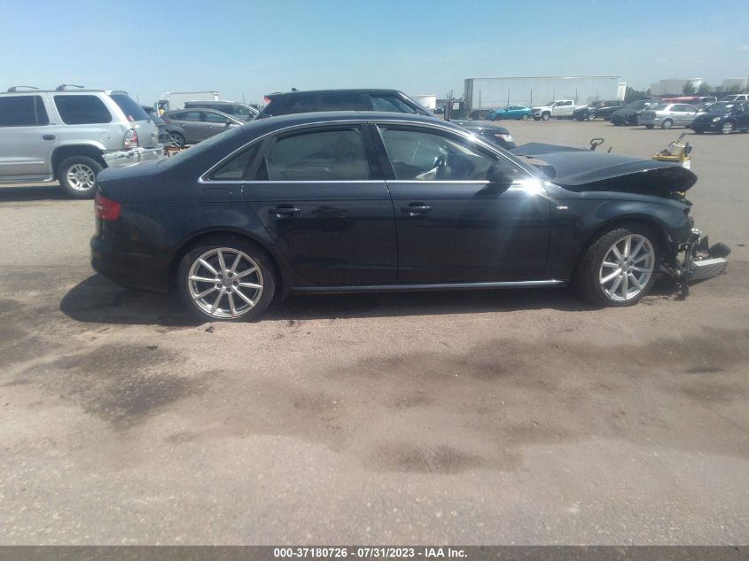 2015 AUDI A4 PREMIUM PLUS - WAUFFAFL2FN022042