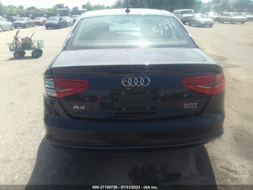 2015 AUDI A4 PREMIUM PLUS - WAUFFAFL2FN022042