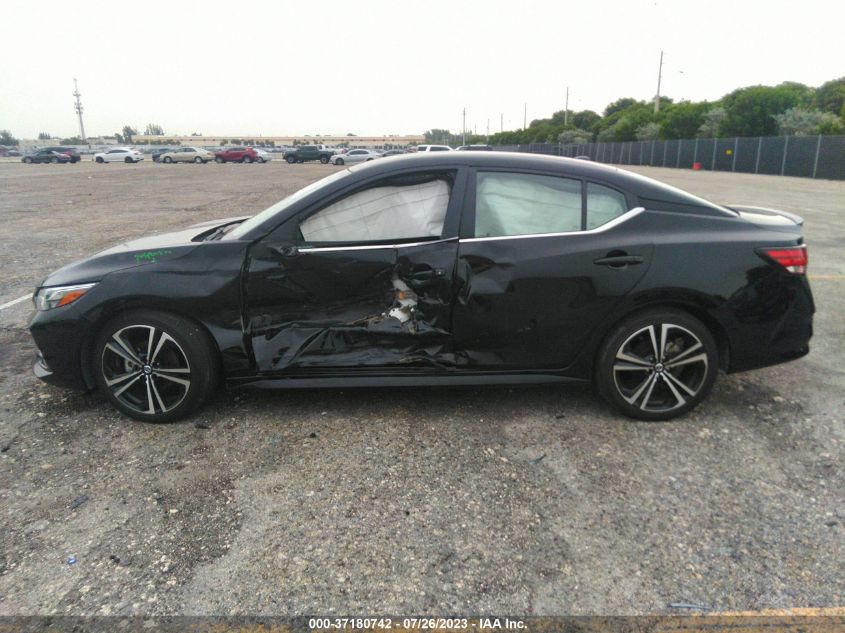 2022 NISSAN SENTRA SR - 3N1AB8DVXNY265043