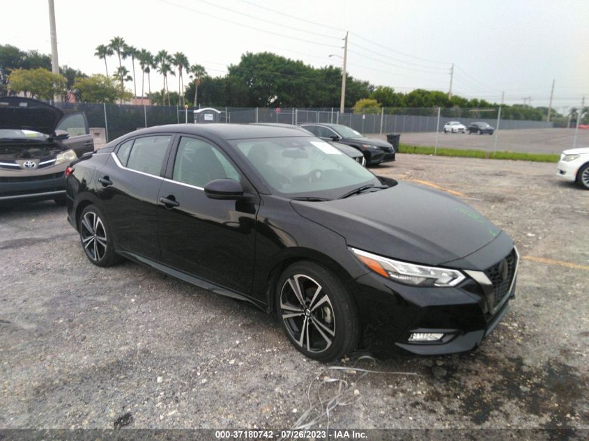 2022 NISSAN SENTRA SR - 3N1AB8DVXNY265043