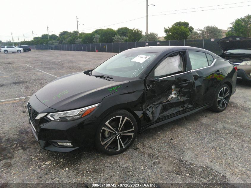 2022 NISSAN SENTRA SR - 3N1AB8DVXNY265043