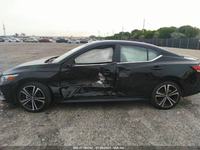 2022 NISSAN SENTRA SR - 3N1AB8DVXNY265043