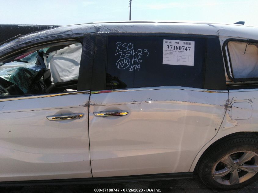 2020 HONDA ODYSSEY EX-L - 5FNRL6H72LB058507
