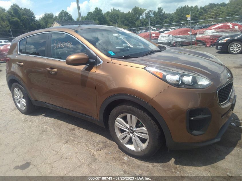2017 KIA SPORTAGE LX - KNDPM3AC6H7038204