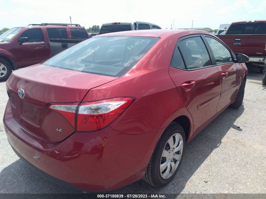 2016 TOYOTA COROLLA L/LE/S/S PLUS/LE PLUS - 5YFBURHE6GP504991