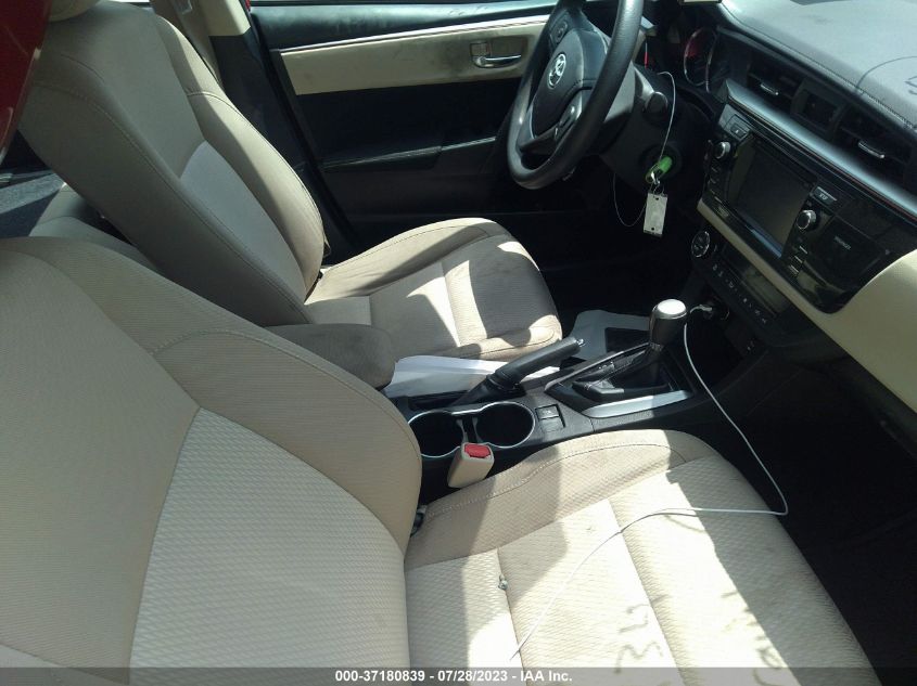 2016 TOYOTA COROLLA L/LE/S/S PLUS/LE PLUS - 5YFBURHE6GP504991